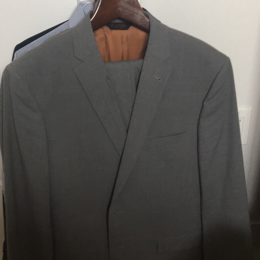 44 slim standard grey suit